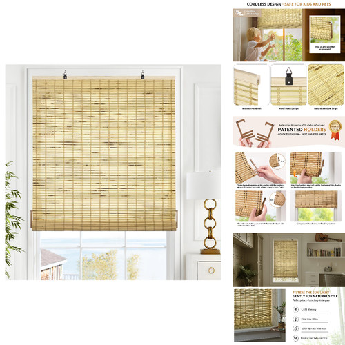 Lazblinds cordless bamboo - lazblinds,