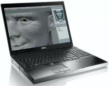 DELL PRECISION M6400 BIG 17.3 INCH LAPTOP C2D DVD 12GB RAM 500GB SSD WIN 11