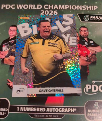 Panini dave chisnall - dave, case