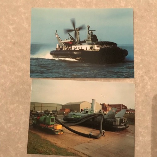 Hovercraft postcards saunders - postcards,