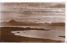 Scotland Postcard - Sunset