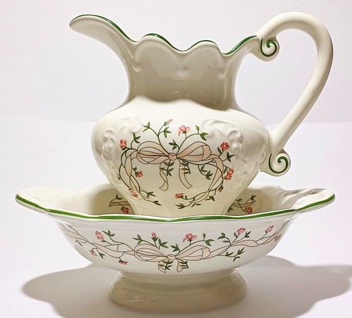 Eternal beau wash jug bowl - &,