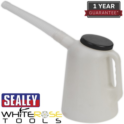 Sealey oil container with lid - sealey,
