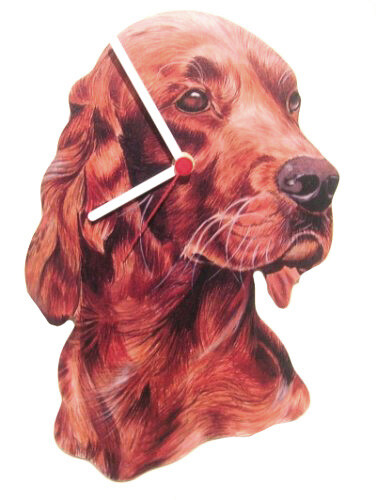 Irish setter clock - setter,