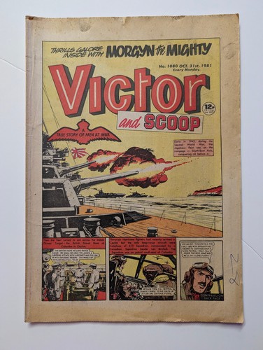 The victor and scoop comic - victor, comic,