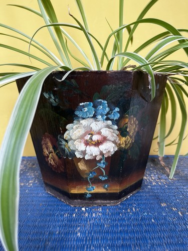 Vintage hand painted paper - painted,