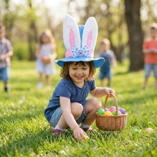 CHILDERN'S Easter Bunny Top