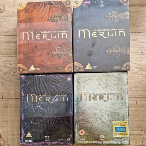 Merlin seasons dvd - merlin,