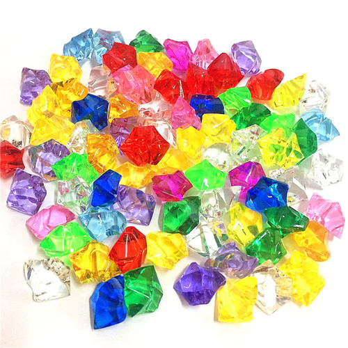20pcs acrylic crystal gem - 20pcs,