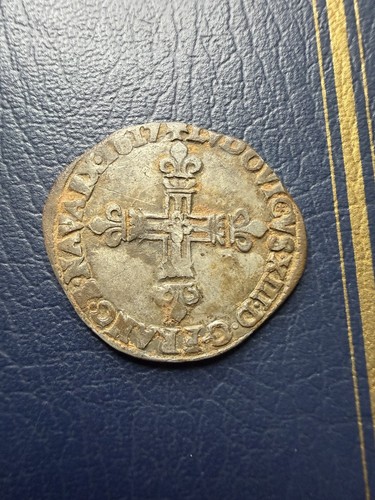 Louis xiii 1617 4 silver - xiii,,