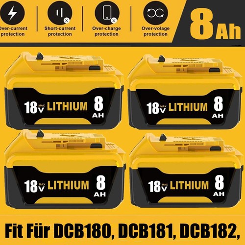 For dewalt dcb184 18v - for, 8.0ah