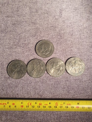 Vintage queen elizabeth ii - 4x,