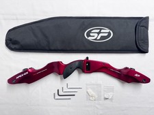 WNS SF Archery APEX-GX Carbon Recurve Riser - 25" - Right Handed - Red - ILF