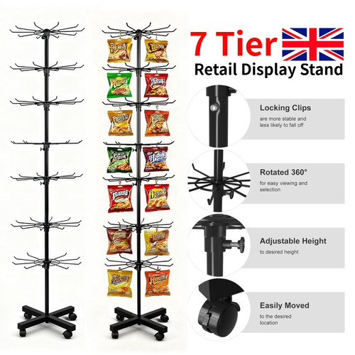 Rotating metal tier stand - rotating,
