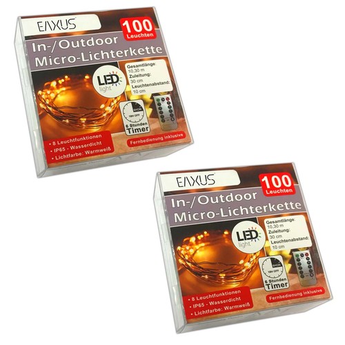 Led string lights - 2x,