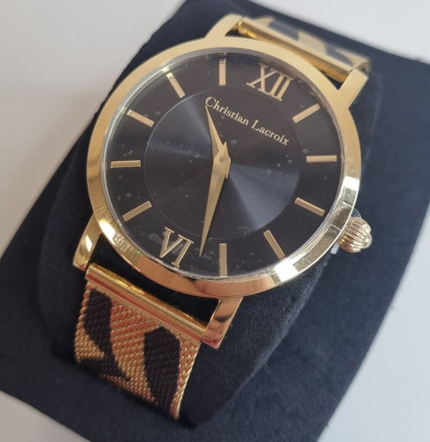 Christian lacroix gold black - &,
