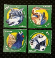 ROMANIA  2011 - Wildlife - Romanian Nature Reserves - MNH - SG 7149/52