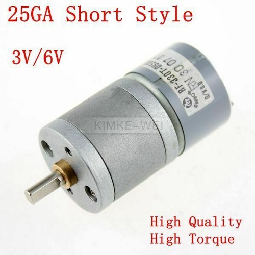25mm 400 rpm high - 3v/6v,