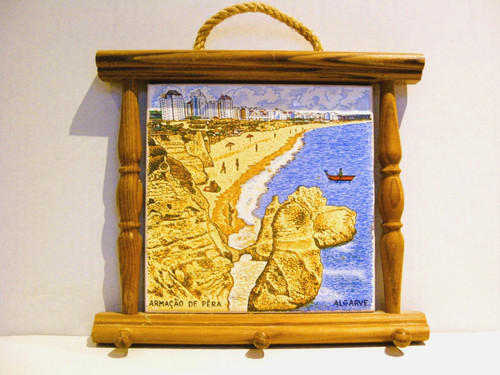 Vintage hand painted ceramic - hand,