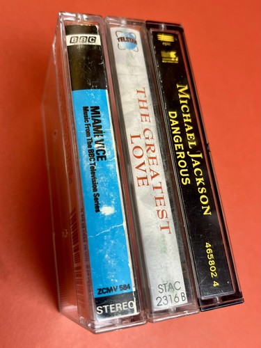 Vintage cassette tapes - tapes,