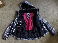 COLMAR black and white kids ski jacket (14yrs, 166cm) - Excellent Condition