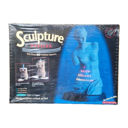 Sculpture puzzles vertical - 3d,