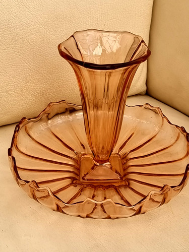 Art deco vintage rose coloured - rose,