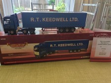 CORGI  1/50 CC13423 - MAN TGA WITH CURTAINSIDE  R.T.KEEDWELL LTD LIMITED EDT