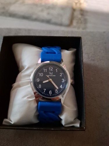 Silicone stretch band watch - silicone,