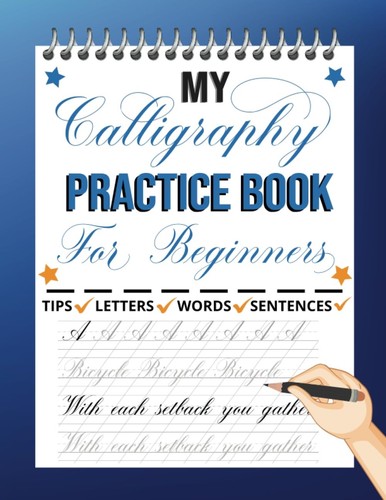 Calligraphy practice book - calligraphy,