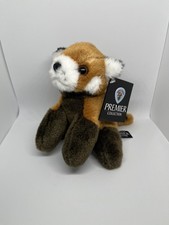 Ark Toys Premier Collection Soft Toy Cuddly Sitting Red Panda Stuffed Animal 7”
