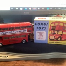 Corgi toy 468 Routemaster bus Madam Tussauds complete with box