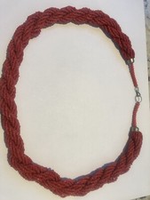 Braided beaded fake - beaded,