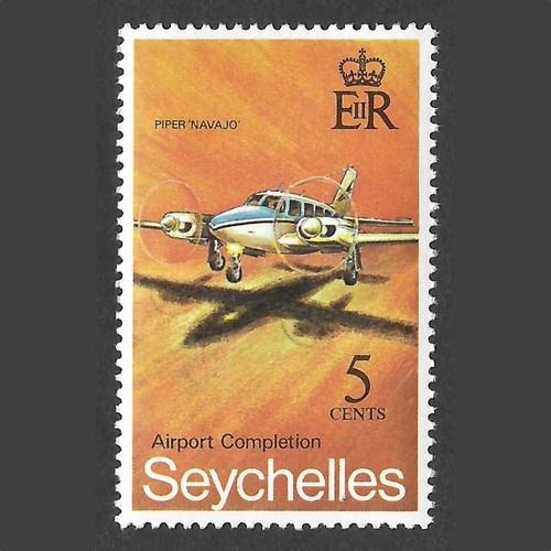 Seychelles 1971 5c - seychelles, airport