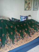 Indonesian Batik Green Cotton