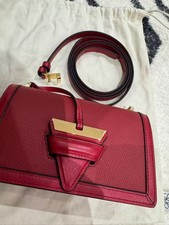 Loewe Barcelona Small Red Leather Bag