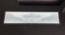 Aston Martin XLarge Advertising Light Board. Garage / Wall Sign