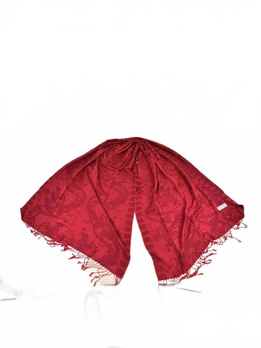Elegant red pashmina - red, 70%