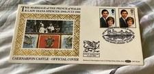 GB Benham 1981 Royal Wedding Charles & Diana First Day Cover  Caernarfon Ref Pp3