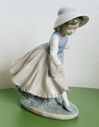 Lladro nao girl with - lladro,