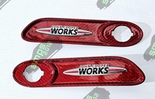 Genuine Red Carbon Fibre Scuttle Indicator Replacement for MINI R50 R52 R53 JCW