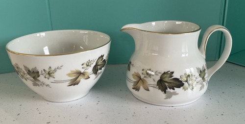 Milk jug and sugar - and, royal