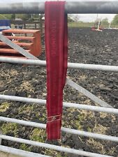 RHINEGOLD ELASTICATED FULLY ADJUSTABLE SURCINGLE ONE SIZE FITS ALL MAROON