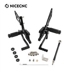 For Suzuki CNC Rearsets Footrest Foot Pegs SV650 SV650S SV650A SV650SA 1999-2011