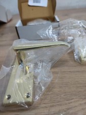 Carlisle Brass Contract Victorian Straight Electro Brassed Door Handle Pack