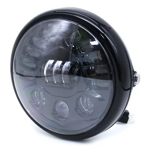 Black slim inch motorcycle - black,