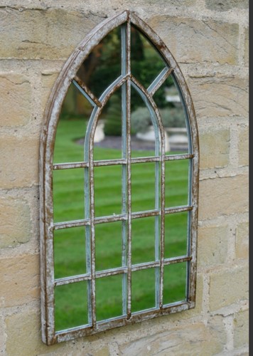 Small arched mirror garden - arched,