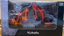 Kubota 1/40 50th KH-1 KX060-5 Set Excavator Japan diecast model anniversary