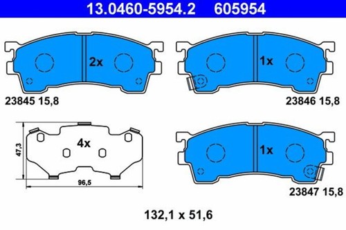 Disc brake pad - brake,
