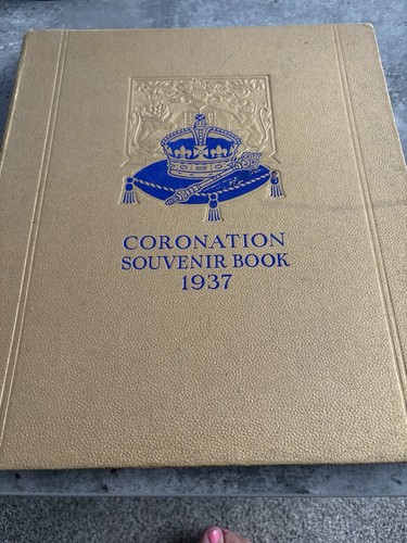 1937 coronation souvenir book - 1937,